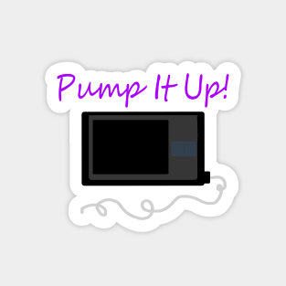 Pump It Up! Purple Sticker